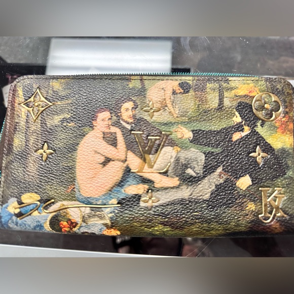 Louis Vuitton Masters collection Jeff koons “Manet” zippy wallet - Picture 10 of 11